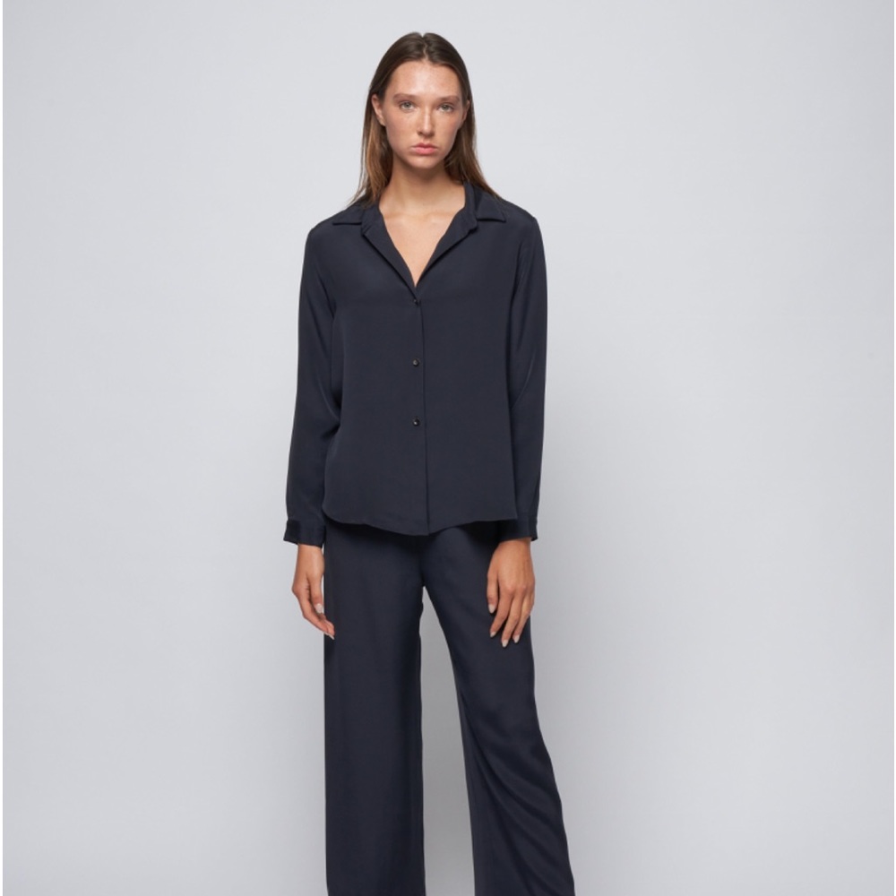 Peter Cohen Linen Blend Button Down Long Sleeve O… - image 8